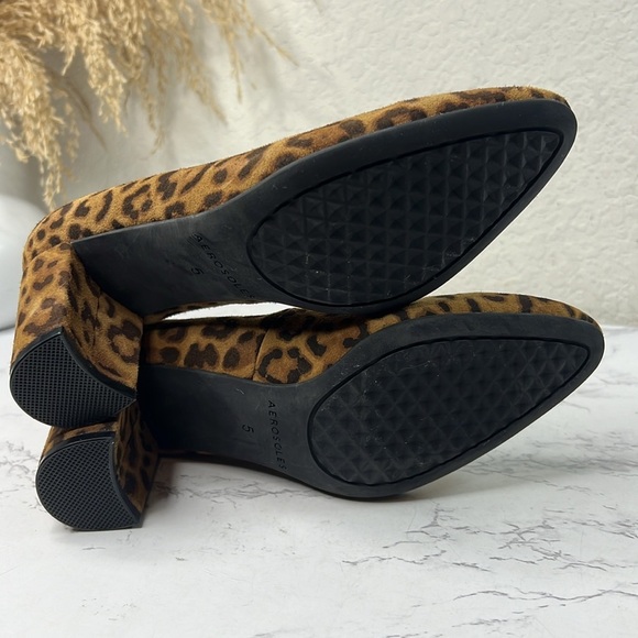 Aerosoles Bettie Cheetah Print Block Heel Women - Picture 9 of 11